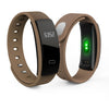 QS80 Heart Rate Smart Wristband Android iOS Compatibility  -  BLACK