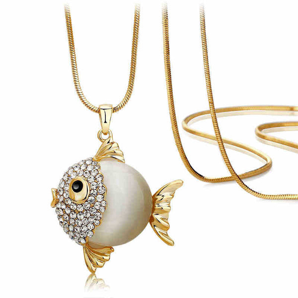 Accessories Cute Fish Shape Necklace Pendants New