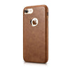 MTT Apple iPhone 7 Premium Leather Back Cover Case (Brown)