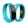 QS80 Heart Rate Smart Wristband Android iOS Compatibility  -  BLACK