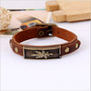 Alloy Leather Bracelet Maple Leaf Bracelet Wristband Fashion Jewelry